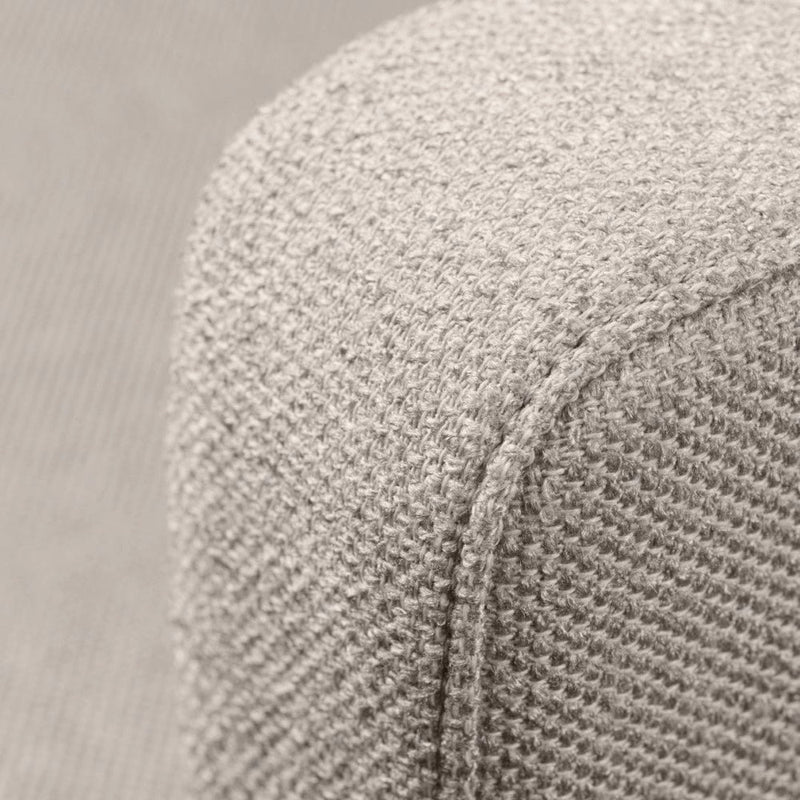 FDB Møbler L42 Firhøj 2,5 Pers. Couch, Nature Lacquered Oak/Beige/Grey