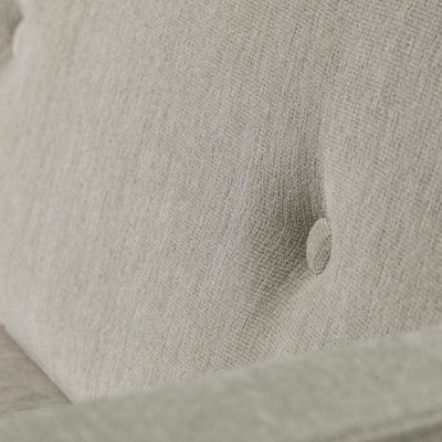 FDB Møbler L42 Firhøj 2,5 Pers. Couch, Nature Lacquered Oak/Beige