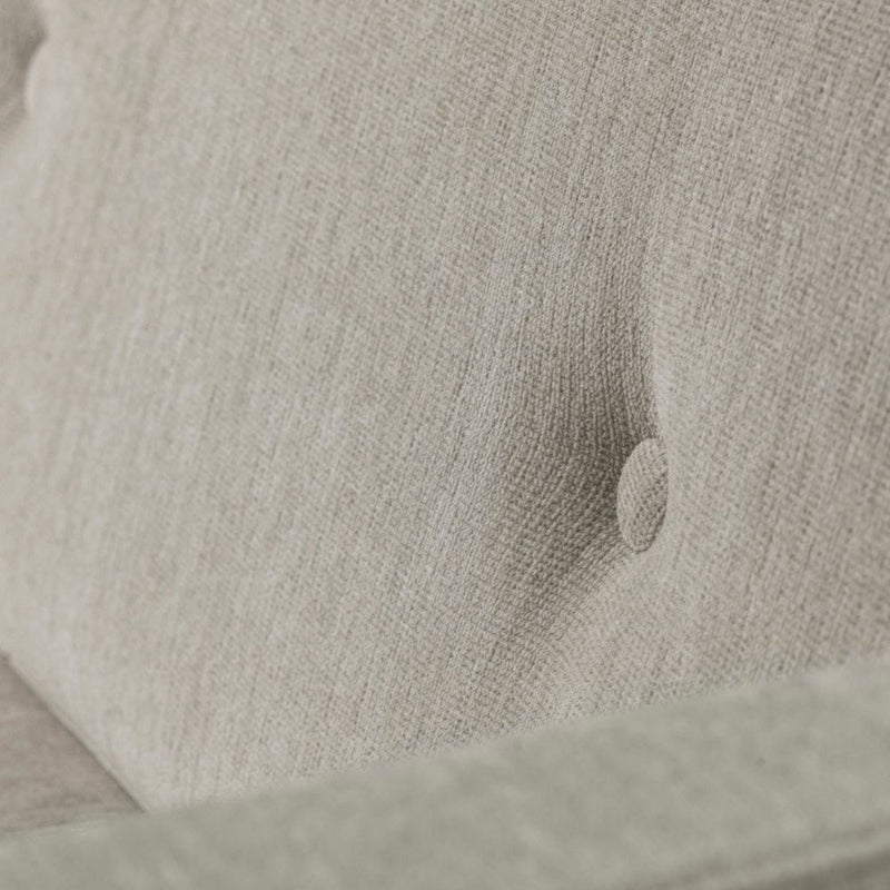 FDB Møbler L42 Firhøj 2,5 Pers. Couch, Steel/Beige