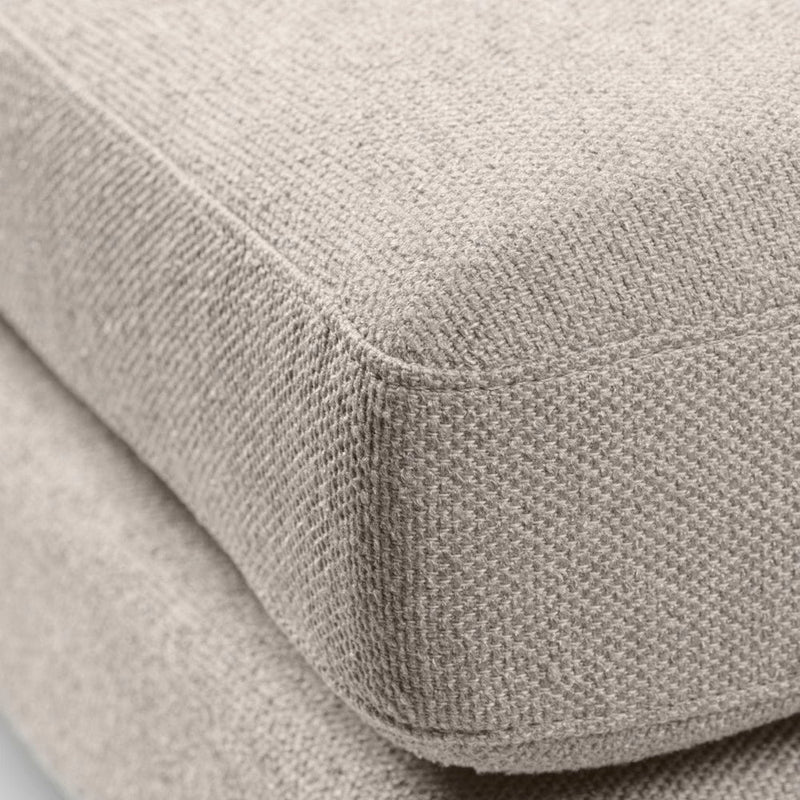 FDB Møbler L42 Firhøj Pouf Module, Nature Lacquered Oak/Beige/Grey