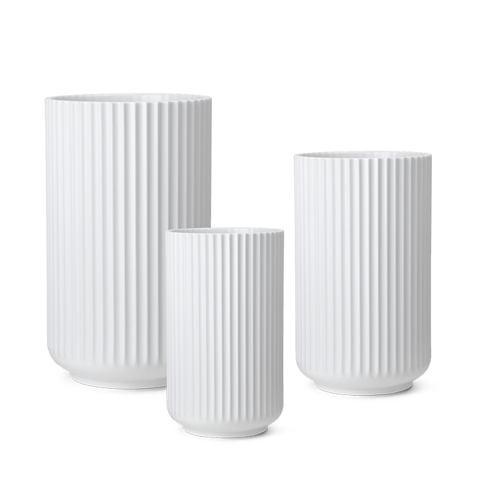 Lyngby Porcelæn Vase Set, Porcelain, 3 pc.