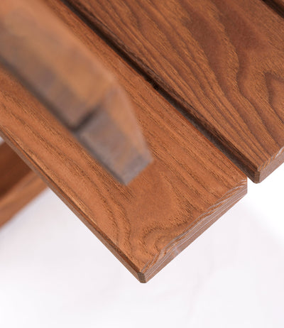 FDB Møbler M16 Ermelunden Bench With Backrest, Nature Oiled Thermo Ash