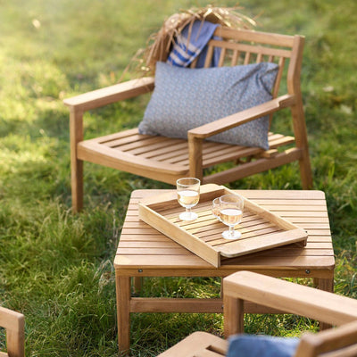 FDB Møbler M19 Sammen Lounge Table, Solid Nature Oiled Teak