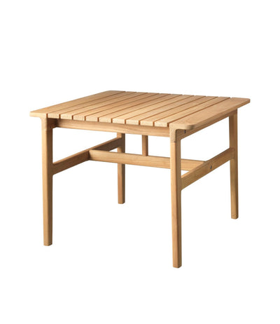 FDB Møbler M19 Sammen Lounge Table, Solid Nature Oiled Teak