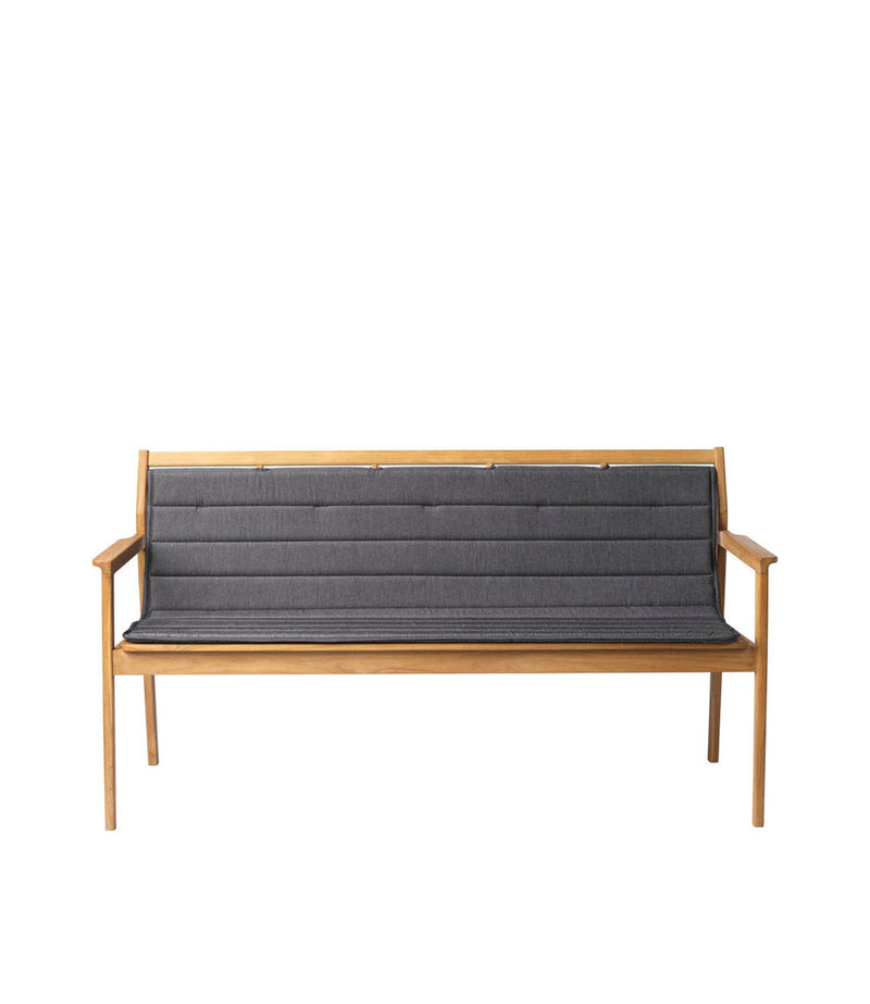 FDB Møbler M22 Sammen Seat Cushion, Anthracite Grey, Fits M11 3 Pers. Bench w. Backrest