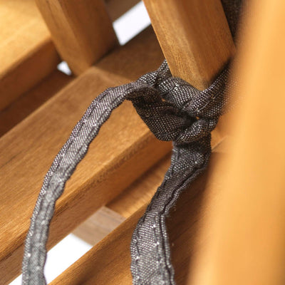 FDB Møbler M22 Sammen Seat Cushion, Anthracite Grey, Fits M11 3 Pers. Bench w. Backrest