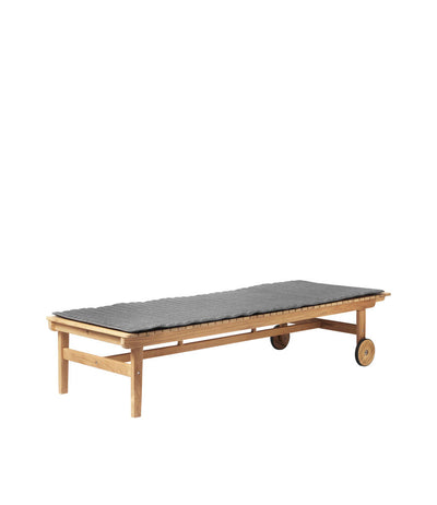 FDB Møbler M22 Sammen Seat Cushion, Anthracite Grey, Fits M8 Sun Lounger