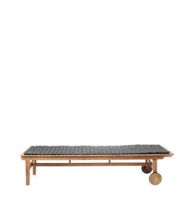 FDB Møbler M22 Sammen Seat Cushion, Anthracite Grey, Fits M8 Sun Lounger