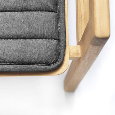 FDB Møbler M22 Sammen Seat Cushion, Anthracite Grey, Fits M7 Footstool