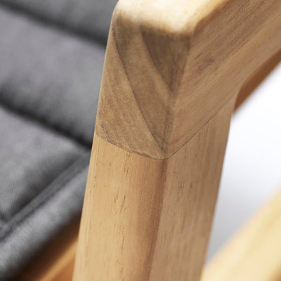 FDB Møbler M22 Sammen Seat Cushion, Anthracite Grey, Fits M7 Footstool