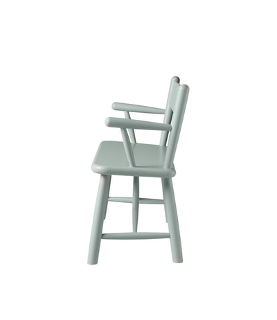 FDB Møbler P11 Children's Bench, Solid Blue Grey Painted Beech