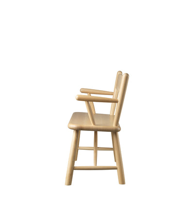 FDB Møbler P11 Children's Bench, Solid Nature Lacquered Beech