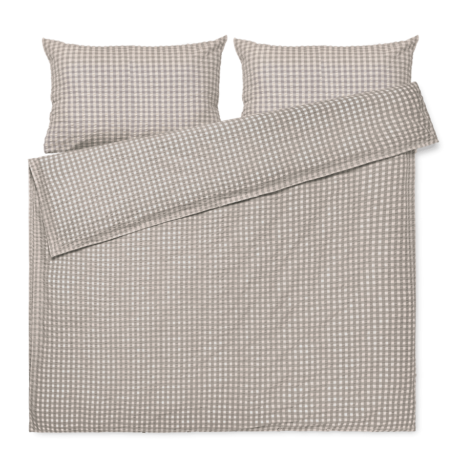 シーツ・カバー juna JUNA Bæk&Bølge Duvet Cover Set, Grey/Birch – rosendahl.com