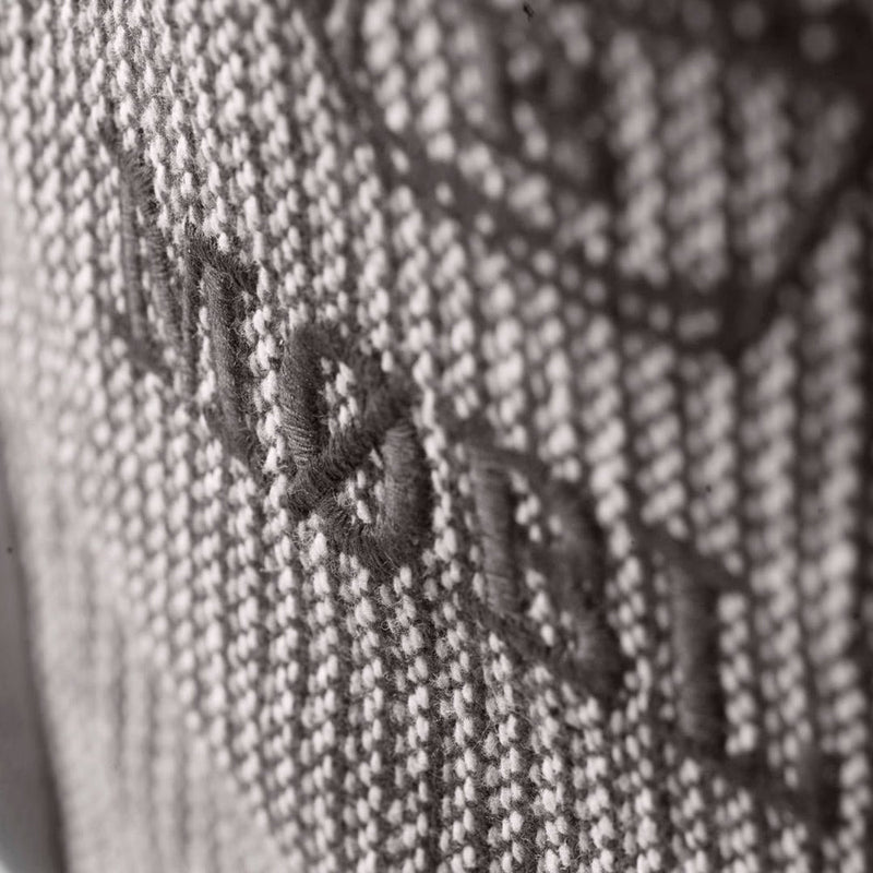 FDB Møbler R15 Colorline Tote bag, White/Grey Cotton, Large