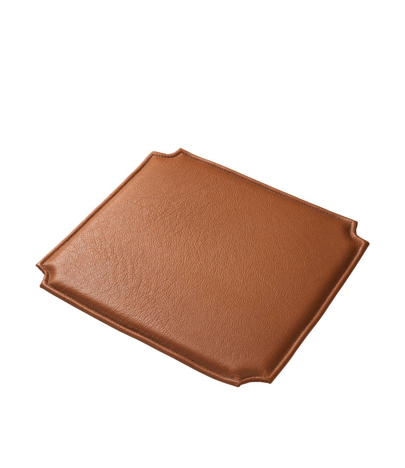 FDB Møbler R5 Nøje Seat Cushion, Cognac Leather