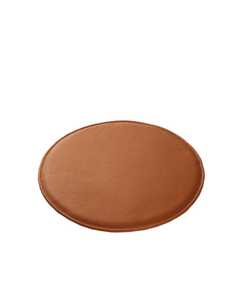 FDB Møbler R5 Nøje Seat Cushion, Cognac Leather, Fits J18