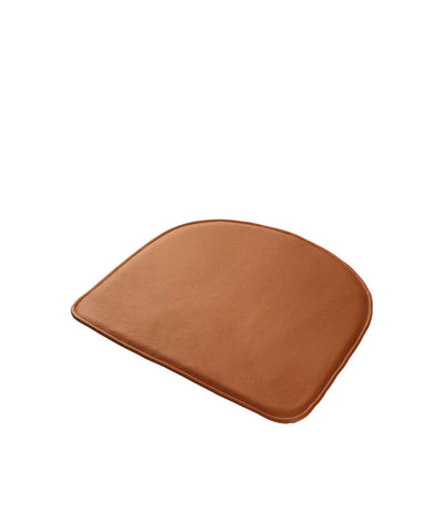 FDB Møbler R5 Nøje Seat Cushion, Cognac Leather, Fits J48