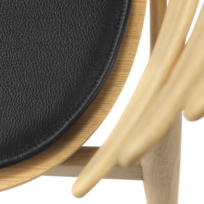 FDB Møbler R5 Nøje Seat Cushion, Cognac Leather, Fits J48