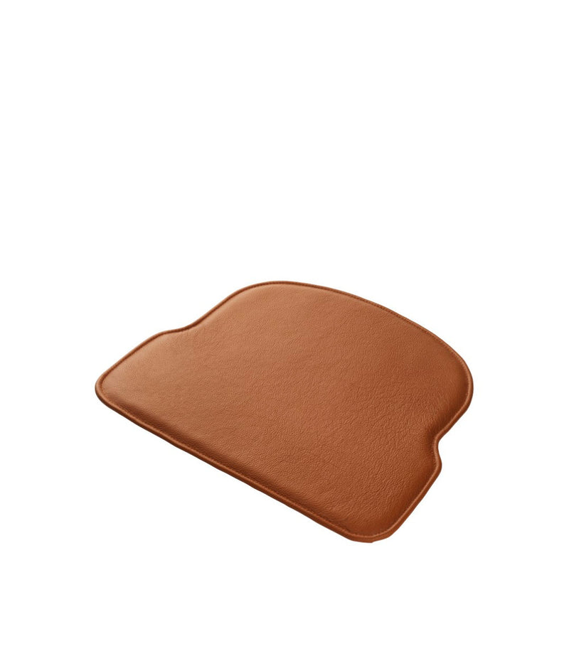FDB Møbler R5 Nøje Seat Cushion, Cognac Leather, Fits J52D/J52G
