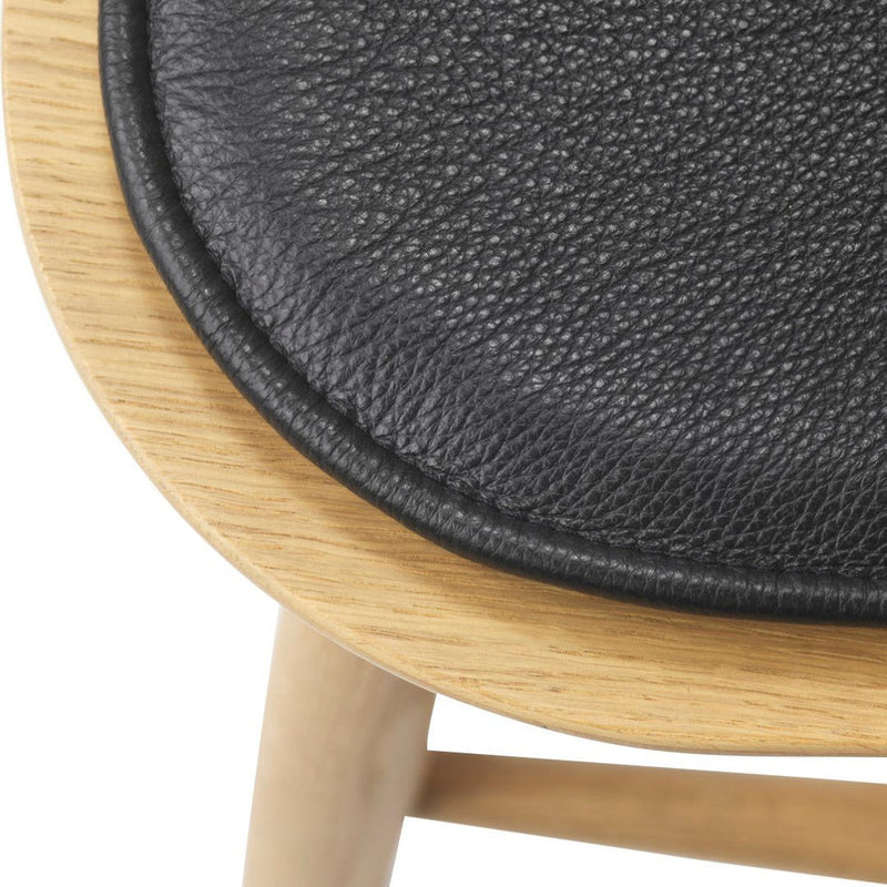 FDB Møbler R5 Nøje Seat Cushion, Cognac Leather, Fits J67