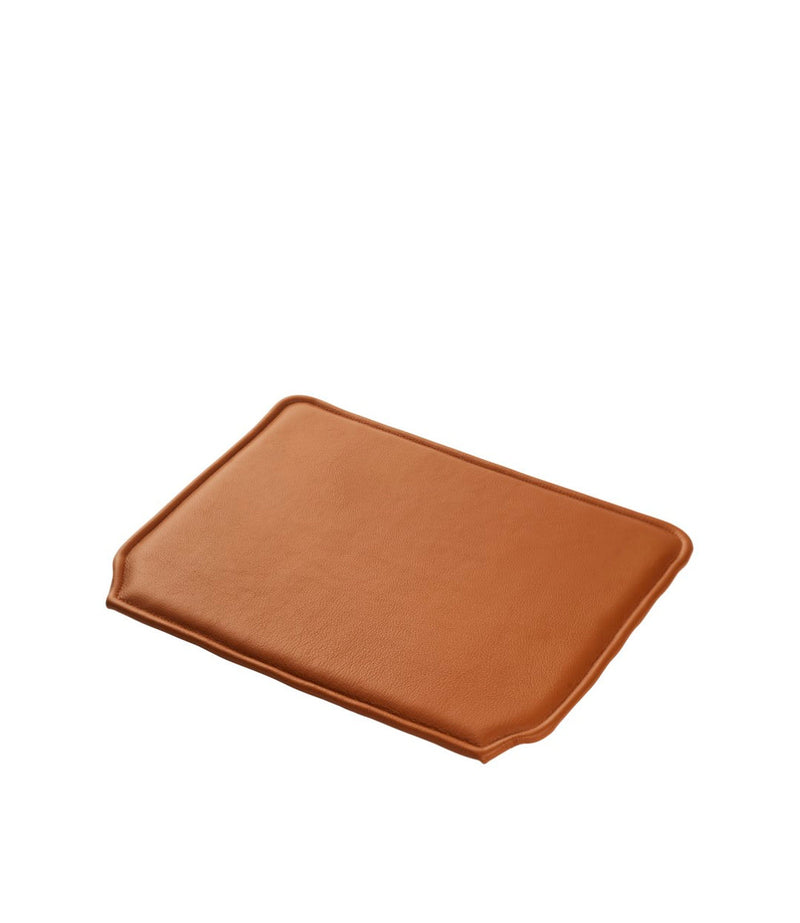 FDB Møbler R5 Nøje Seat Cushion, Cognac Leather, Fits J82