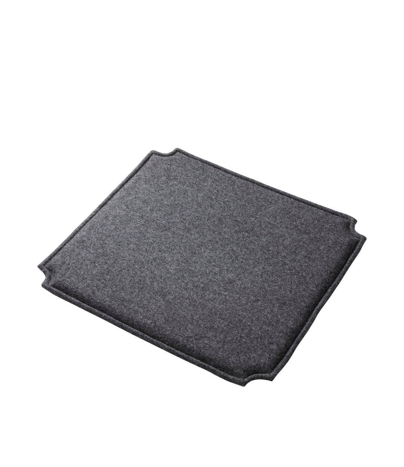 FDB Møbler R5 Nøje Seat Cushion, Dark Grey Wool