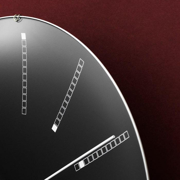 その他 ARNE JACOBSEN Wall Clock Bankers Arne Jacobsen Clocks Bankers Wall Clock - 2Modern