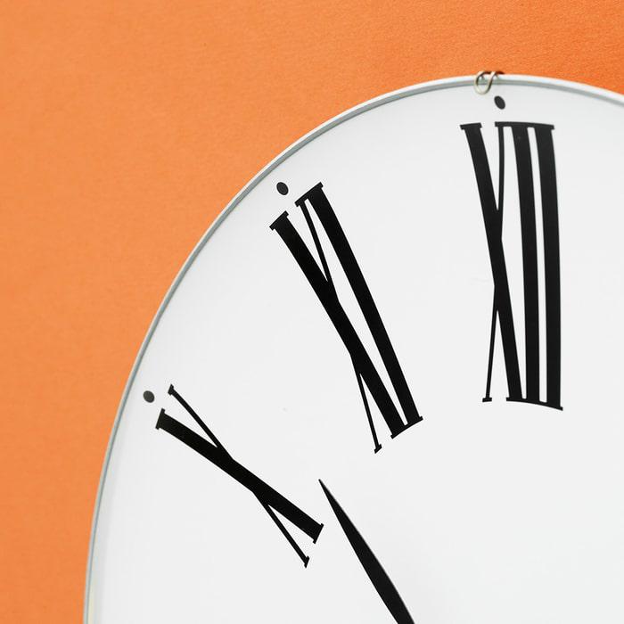 Arne Jacobsen Roman Wall Clock, Extra Large, Ø: 18.9