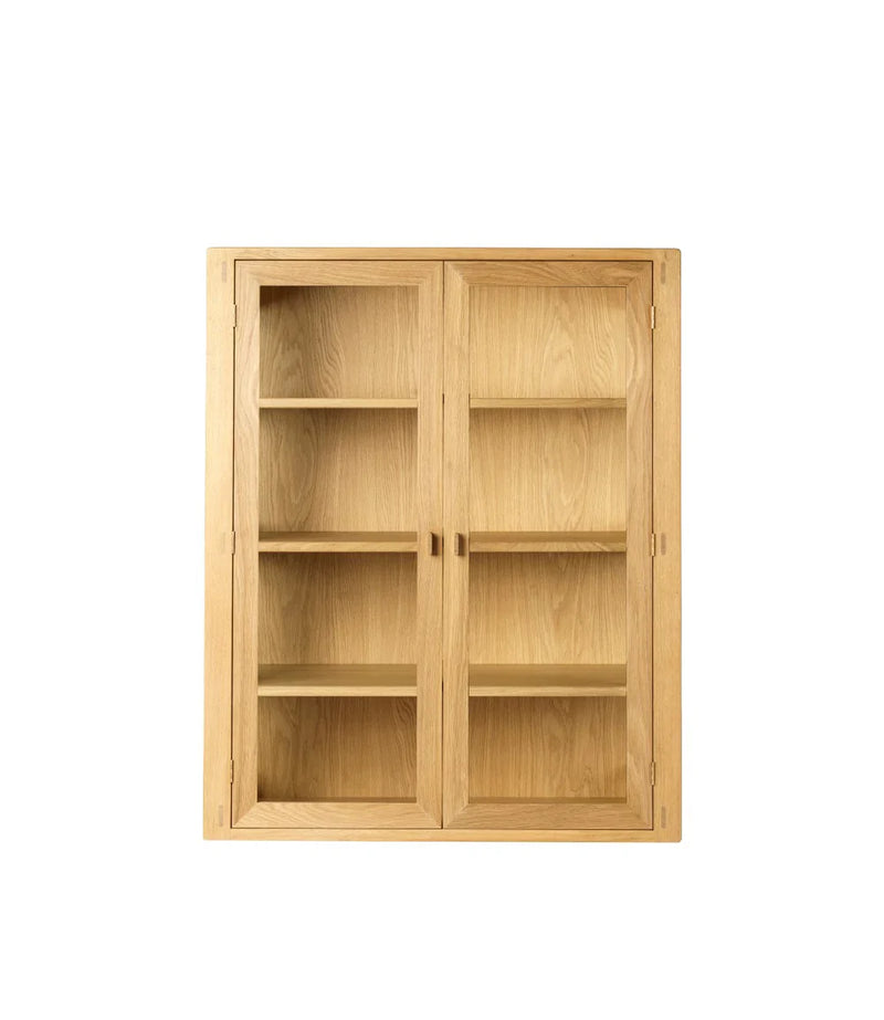 FDB Møbler A90 Boderne Display Cabinet, Nature Lacquered Oak