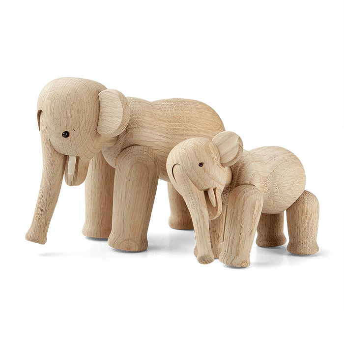 Kay Bojesen Elephant, Oak – rosendahl.com