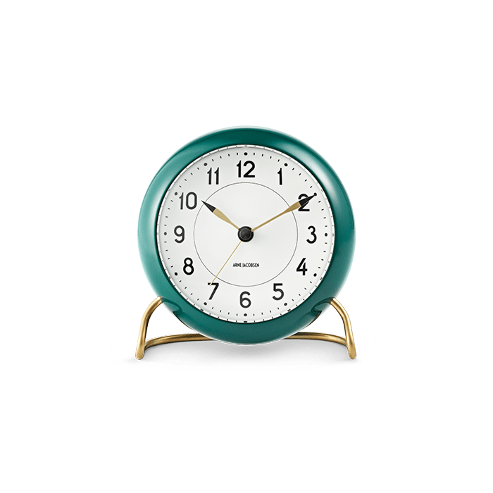 Arne Jacobsen Station Table Clock, H: 4.7 Arne Jacobsen Station Table Clock, H: 4.7