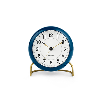 Arne Jacobsen Station Table Clock, H: 4.7 Arne Jacobsen Station Table Clock, H: 4.7